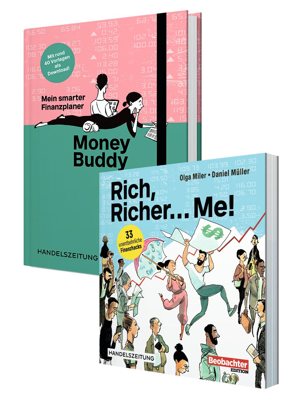 Buch / Moneybuddy und Rich, Richer... Me! «MoneyBuddy» und «Rich, Richer... Me!»