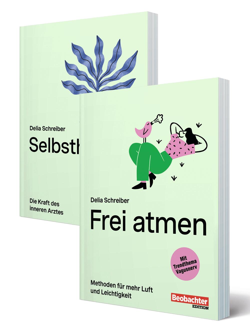 Buch / Selbstheilung und Frei atmen «Selbstheilung» und «Freier atmen»