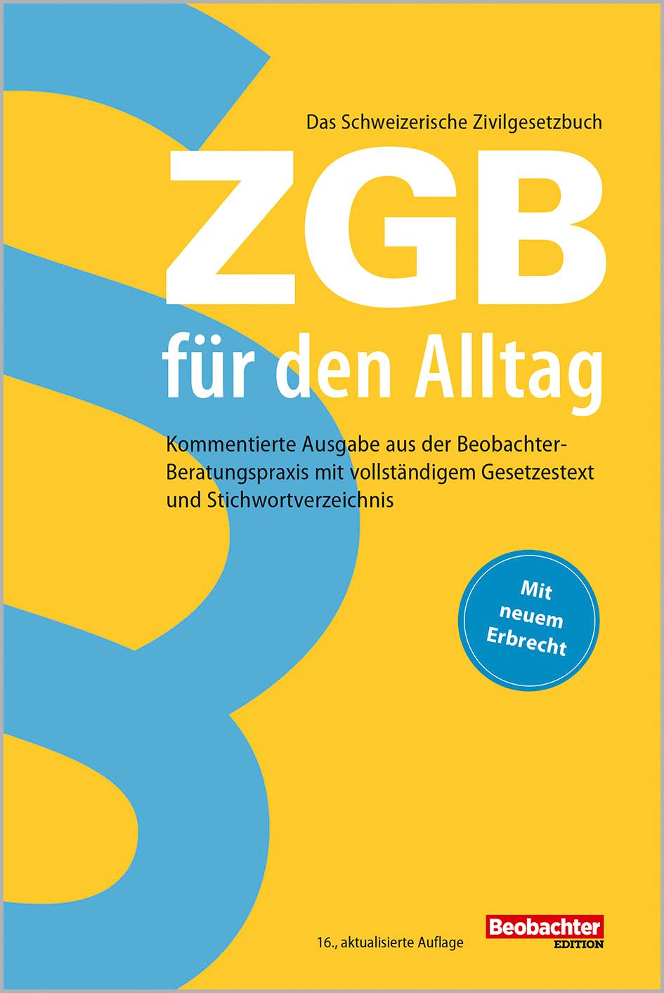 Buch ZGB ZGB für den Alltag