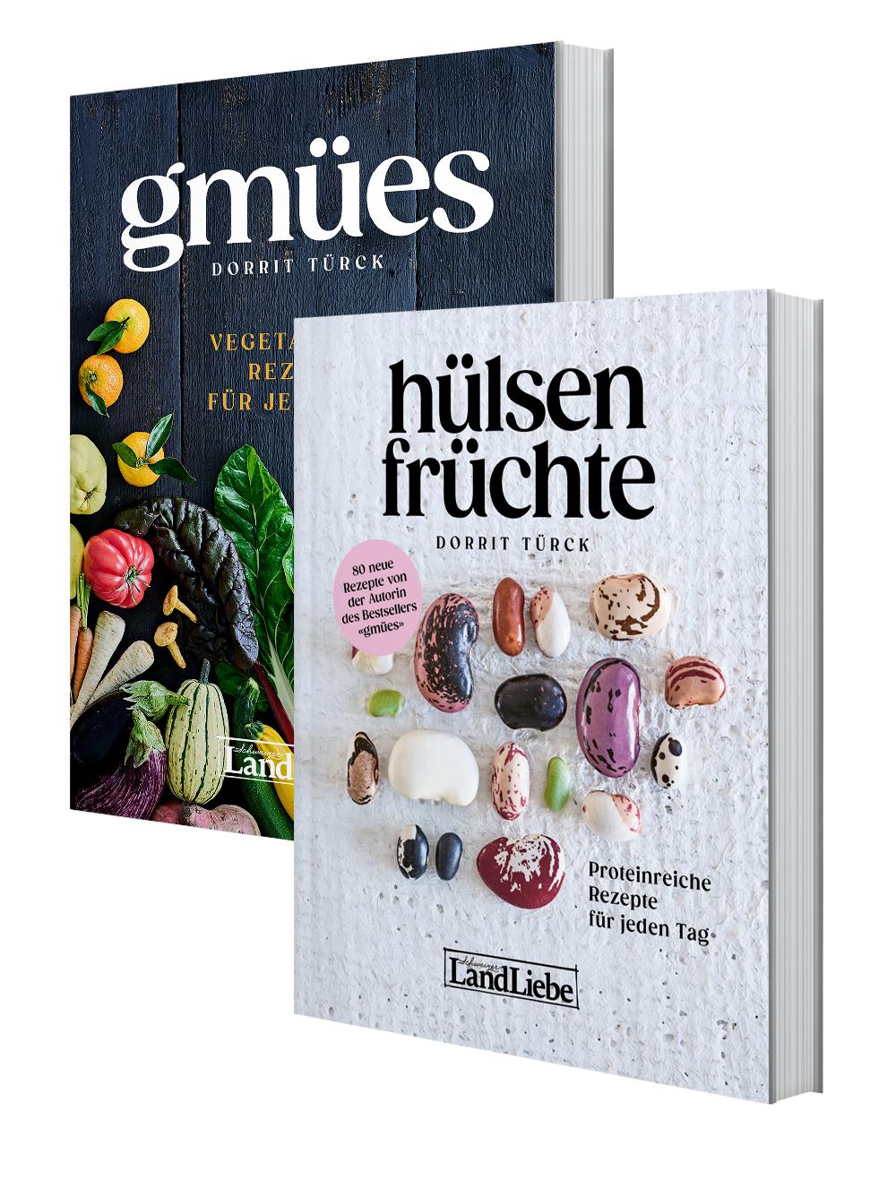 Buch Hülsenfrüchte und Gmües «Hülsenfrüchte» und «Gmües»